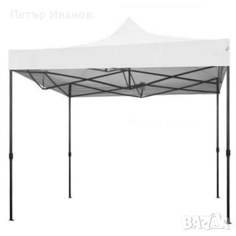 Градинска шатра тип хармоника 3х4.5м, снимка 4 - Градински мебели, декорация  - 46404312