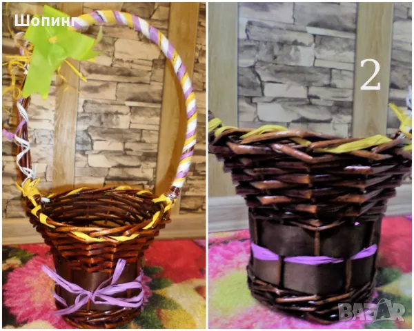 Красив венец и кошници, снимка 12 - Декорация за дома - 50032740