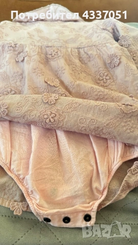 Бебешка рокля , снимка 3 - Детски рокли и поли - 53833735