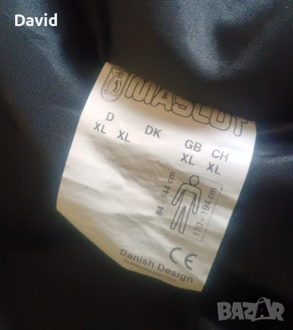 Оригинално мъжко работно яке бомбър Mascot, снимка 9 - Якета - 53923282