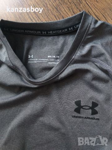 under armour compression heatgear - мъжка фитнес тениска КАТО НОВА , снимка 2 - Тениски - 46124290