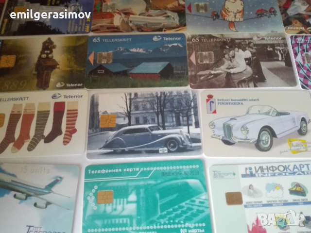 Стари пролетни  картички и лот фонокарти., снимка 10 - Колекции - 49027591