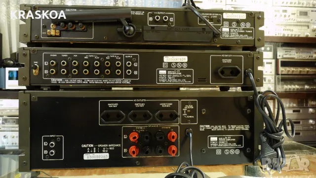 SANSUI B-77 & C-77 & T-77, снимка 14 - Ресийвъри, усилватели, смесителни пултове - 47123202