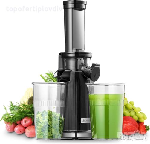 Бавнооборотна сокоизтисквачка AOBOSI Mini Slow Juicer,Гаранция, снимка 8 - Сокоизстисквачки и цитрус преси - 46619466