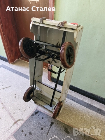 ретро метална количка с педали СССР, снимка 3 - Антикварни и старинни предмети - 52670715