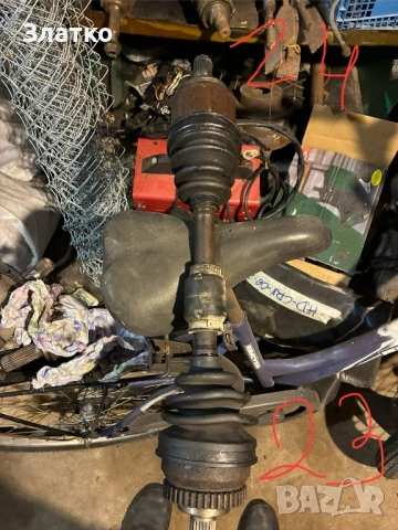 Полуоски Micra k11, снимка 2 - Части - 53746936