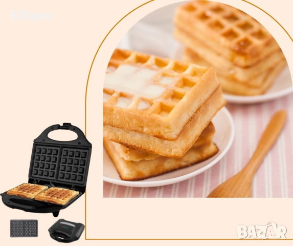 Уред за гофрети Lexical LWM-2405, снимка 4 - Гофретници - 52870818