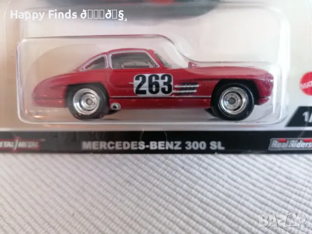 💕🧸Hot Wheels Mercedes-Benz 300 SL  CAR CULTURE Premium, снимка 2 - Колекции - 46925137