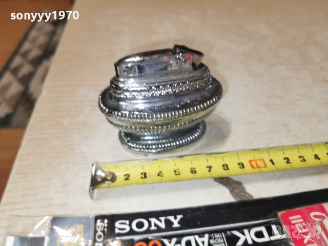 МЕТАЛНА МАСИВНА ЗАПАЛКА ОТ ГЕРМАНИЯ 1502261808LCHERY1, снимка 9 - Антикварни и старинни предмети - 53486826