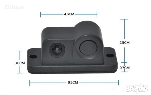 Камера за задно виждане с радар и висококачествена картина, снимка 2 - Друга електроника - 52843238