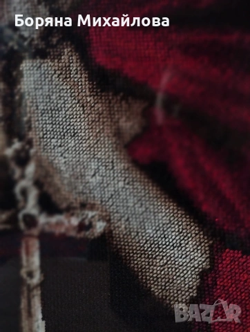 Гоблен "Готическа молитва", снимка 3 - Гоблени - 53841283