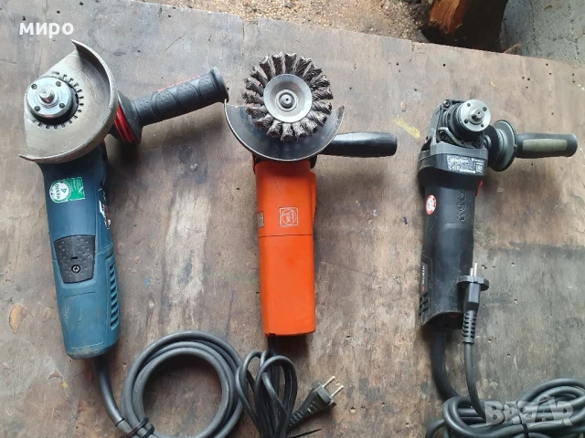 Bosch ъглошлайфи с регулиране на обороти, снимка 3 - Други инструменти - 50658582