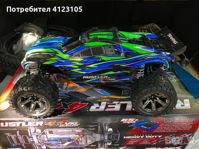 Продавам Traxxas Rustler 4X4 VXL HD, снимка 1