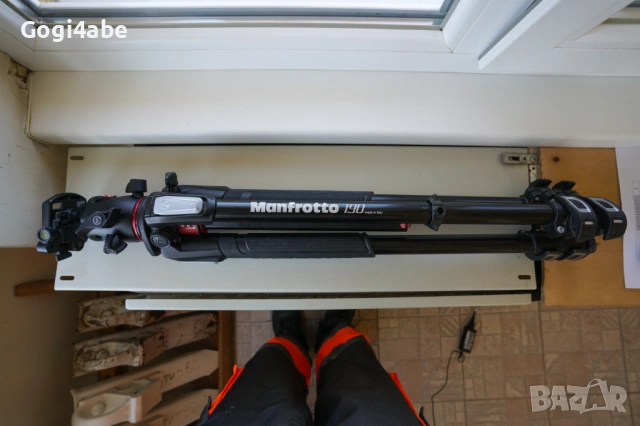 Статив Manfrotto с ябълковидна глава