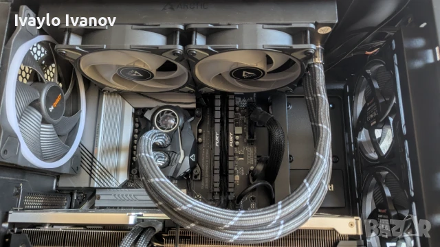  Водно охлаждане Arctic Freezer ii 240mm , снимка 2 - Геймърски - 51410505