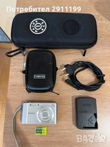 Фотоапарат Sony 20,1Mp с подаръци