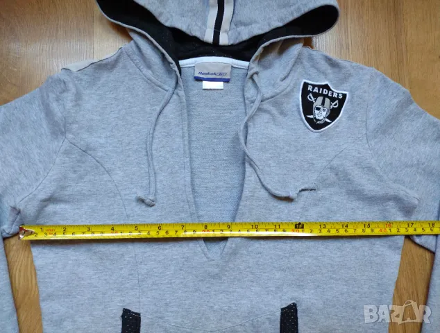 NFL Raiders / Reebok Hoodie - дамски суичър с качулка, снимка 13 - Суичъри - 49045704