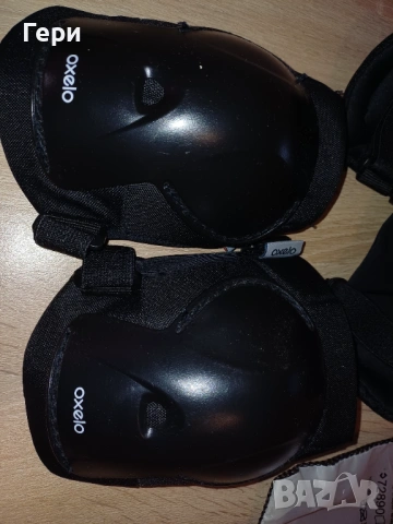 Комплект детски протектори за ролери Oxelo от Декатлон размер S, снимка 4 - Детски велосипеди, триколки и коли - 53745293