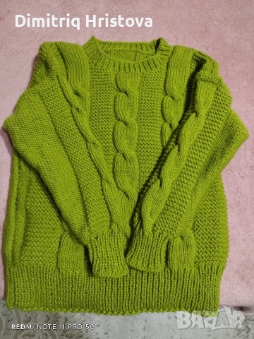 Блузка в зелено, снимка 5 - Блузи с дълъг ръкав и пуловери - 53972761