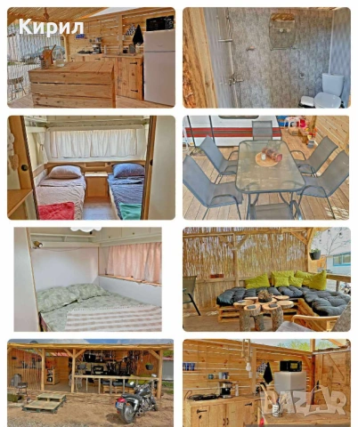 Стационарнa караванa с голям навес на Градина, снимка 14 - Каравани под наем - 53219305