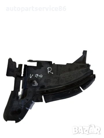 Преден десен въздушен канал за Volvo V70 2.0 TDI 163HP (2012) 30796390