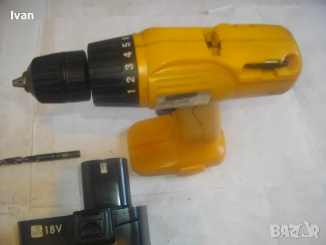 18V MANNESMANN НЕМСКИ ВИНТОВЕРТ 18 ВОЛТА С 1 БАТЕРИЯ БЕЗ ЗАРЯДНО, снимка 11 - Винтоверти - 49750499