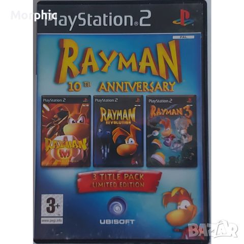 Игра за PS2 Rayman 10th Anniversary - 35 лв., снимка 1 - Игри за PlayStation - 46270453