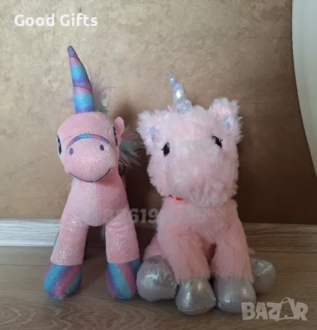 Плюшен Еднорог, 40см, Плюшена играчка Еднорог Unicorn 40cm, снимка 2 - Плюшени играчки - 46974133