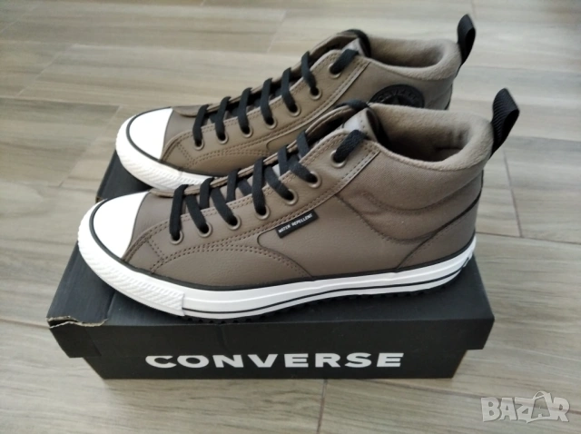 Зимни кецове CONVERSE Chuck Taylor All Star Malden Street Boot Mid, снимка 3 - Кецове - 54143347