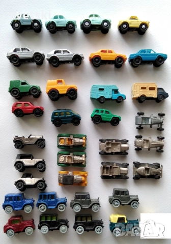 Киндер - играчки от шоколадови яйца - Kinder Surprise