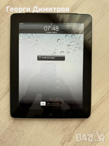 Apple iPad Wi-Fi + 3G 64GB отключен,неработещ Wi-Fi/липсва слот за SIM, снимка 3 - Apple iPhone - 45838644