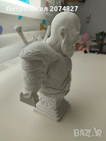 Фигурка Kratos (God of War) / Кратос статуетка, снимка 2 - Статуетки - 53279465