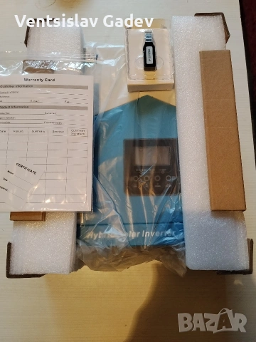 хибриден инвертор 12 /220 волта 2.2 kw 160 Евро 