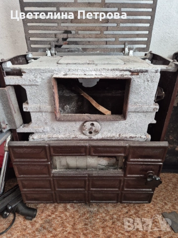 Печки за отопление на дърва, използвана, снимка 3 - Отоплителни печки - 53989613