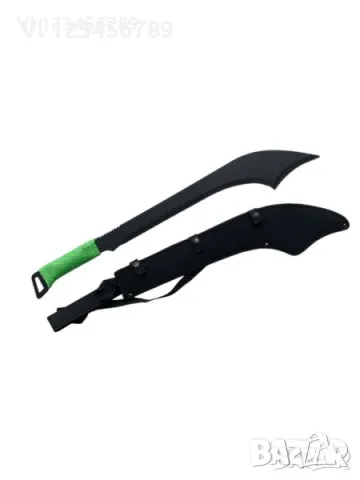 Мачете масивно голямо Zombie Apocalypse killer Green Handle, снимка 2 - Ножове - 47564961