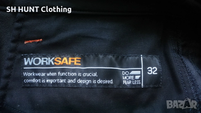 WORKSAFE PERFORM Work Stretch Trouser размер S изцяло еластичен работен панталон W4-650, снимка 14 - Панталони - 52486167