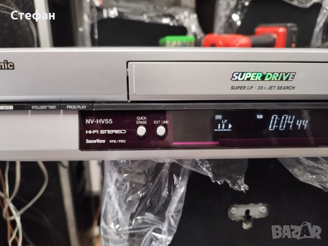 Panasonic NV-HV55EG-S HiFi видеорекордер сребрист, снимка 4 - Други - 52872483