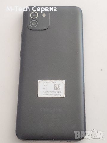 Samsung a03 SM-A035G на части блок захранване бутони слушалка звънец заден капак камера, снимка 1 - Резервни части за телефони - 45193416