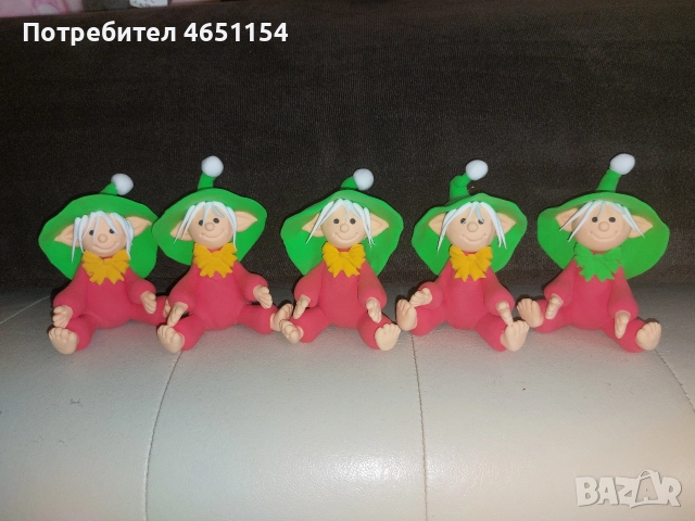 Коледни елфчета , снимка 2 - Декорация за дома - 52577779