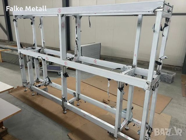 Изработка на индустриални работни маси, стелажи и колички от конструктивен алуминиев профил, снимка 14 - Друго търговско оборудване - 46112855