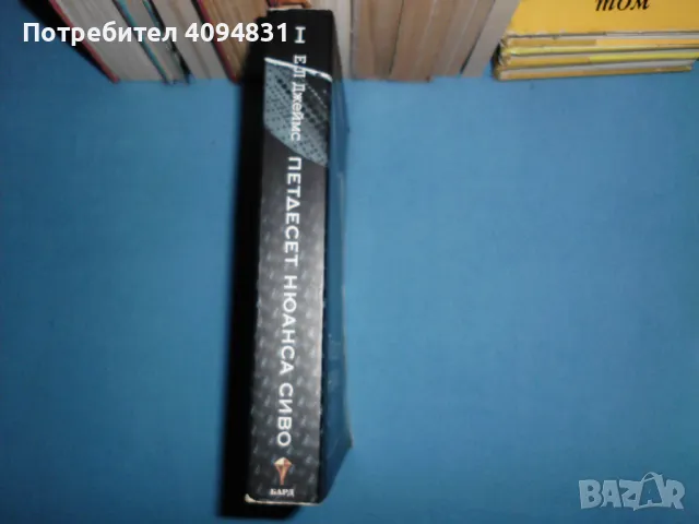 Петдесет нюанса сиво Е. Л. Джеймс, снимка 3 - Други - 49909122