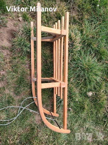 Дървена шейна, снимка 4 - Зимни спортове - 53947896