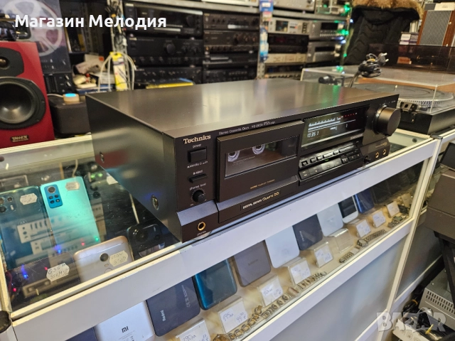 Касетен дек Technics RS-B665 Работи перфектно, използван е изключително малко, като нов е. Леки забе, снимка 8 - Декове - 51181554