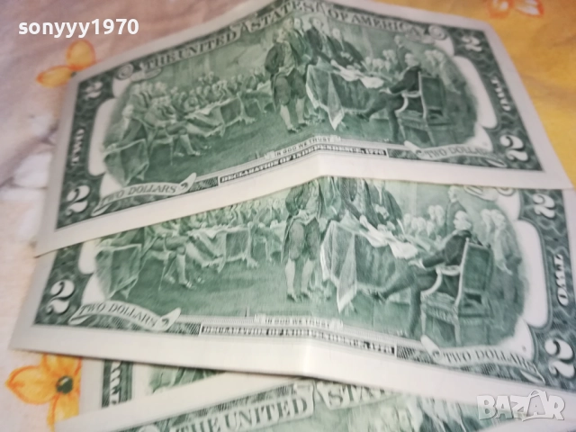 2 ДОЛАРА ЗА КОЛЕКЦИЯ 0209251647, снимка 2 - Нумизматика и бонистика - 51581882