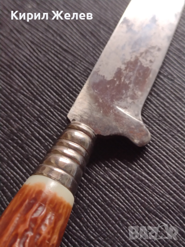 Нож кулаклия, курсантски нож без кания за КОЛЕКЦИОНЕРИ 43894, снимка 7 - Ножове - 45020035