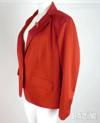 XL-XXL Красиво червено сако марка Talbot (с етикет), снимка 4 - Сака - 50326940