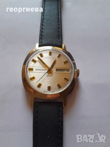 уникално запазен часовник sekonda USSR, снимка 7 - Антикварни и старинни предмети - 51014825