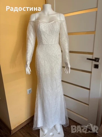 Булченска/сватбена рокля , снимка 4 - Сватбени рокли - 48283900