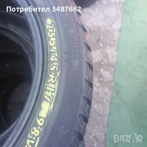 255 45 17 DUNLOP 4броя зимни , снимка 5 - Гуми и джанти - 47810066