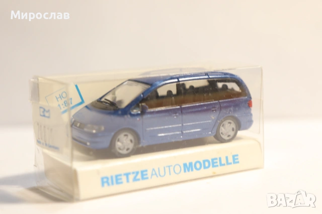 RIETZE H0 1/87 SEAT ALHAMBRA КОЛИЧКА КАМИОН МОДЕЛ, снимка 3 - Колекции - 53201335